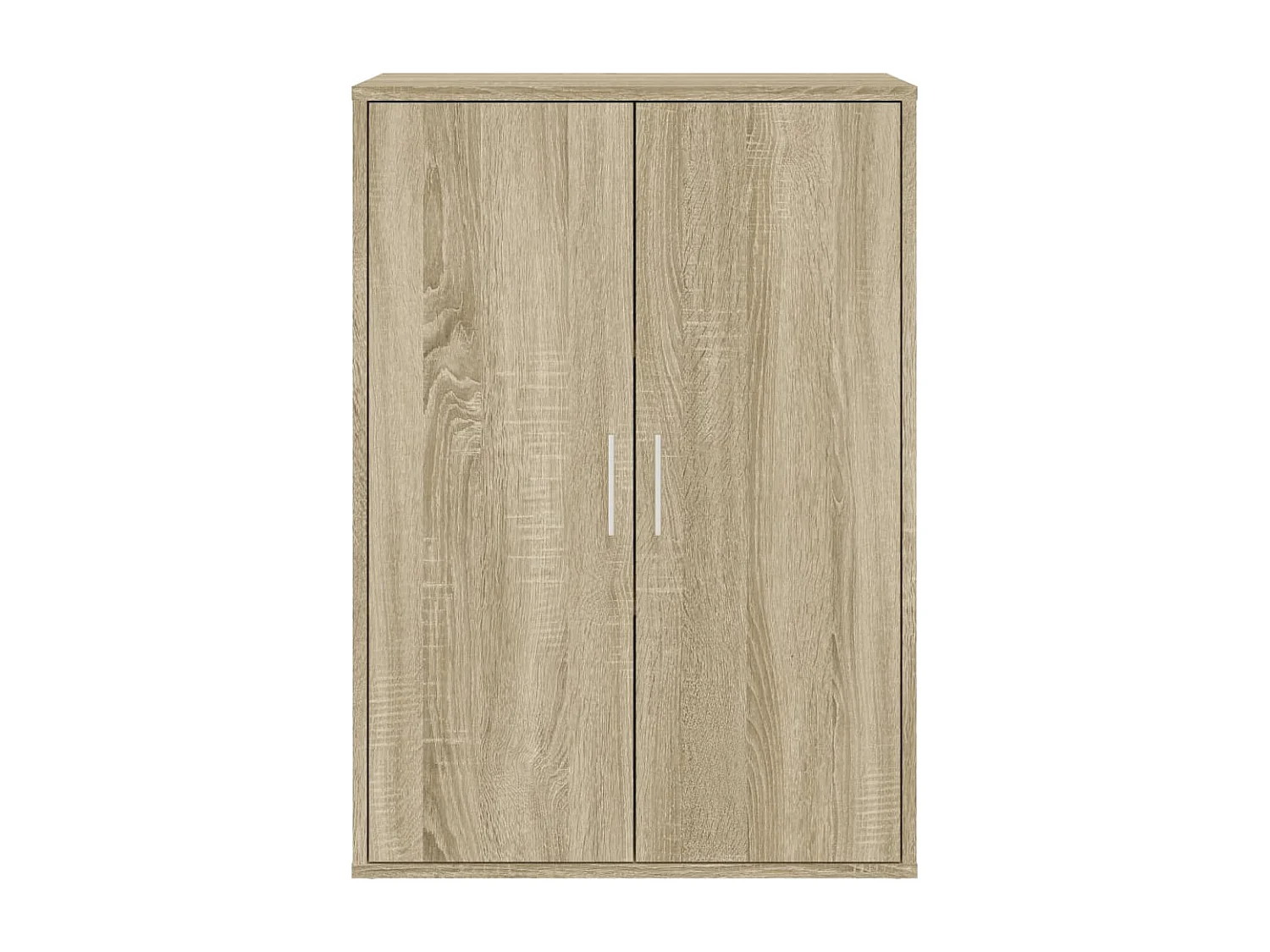 Dressoirs 2 st 60x31x84 cm bewerkt hout sonoma eikenkleurig BE533315