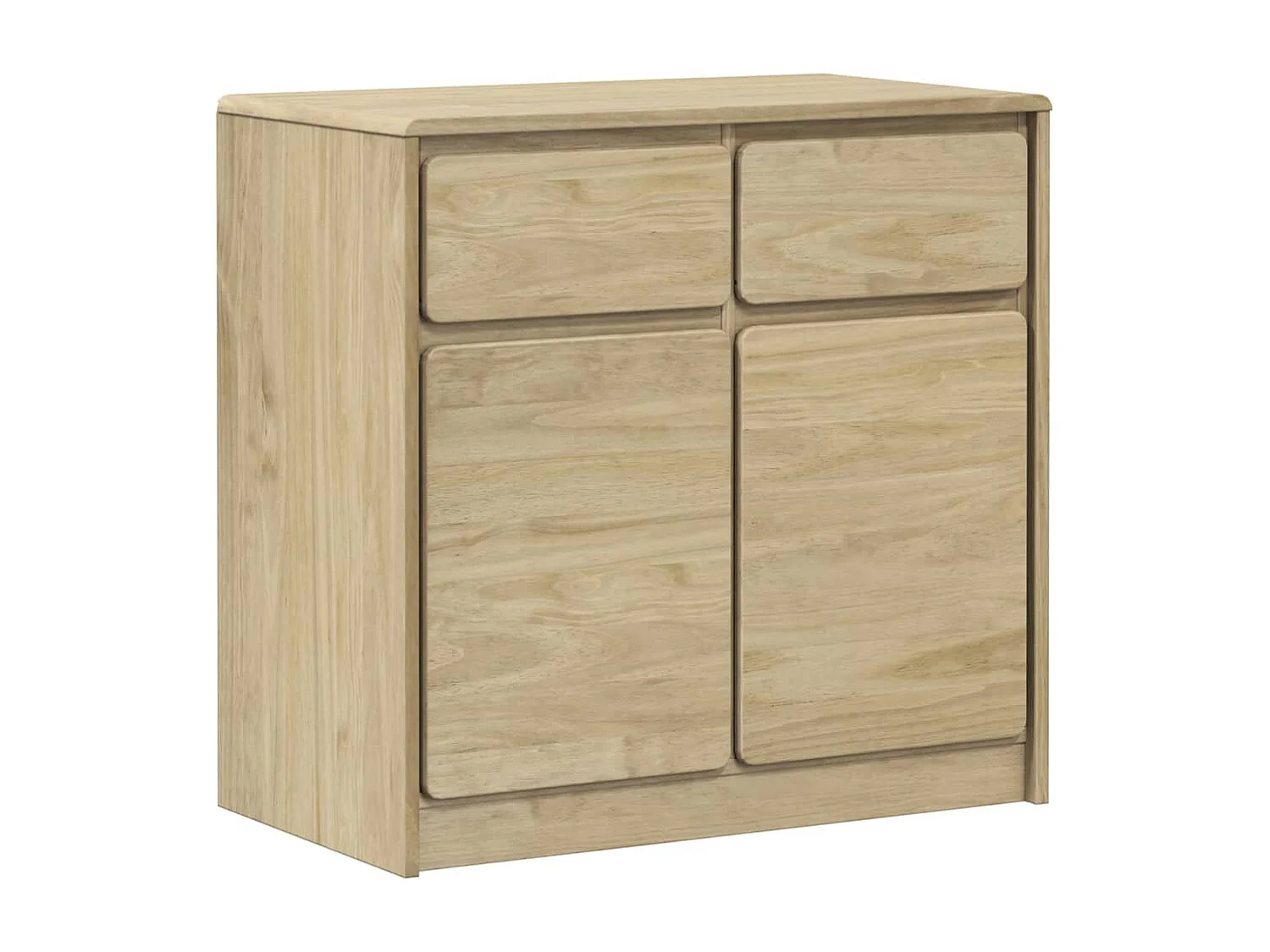 Buffet SAUDA chêne 80x43x75,5 cm bois massif de pin FR15966