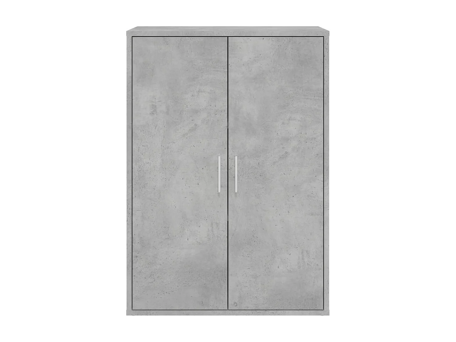 Dressoirs 2 st 60x31x84 cm bewerkt hout betongrijs BE617190