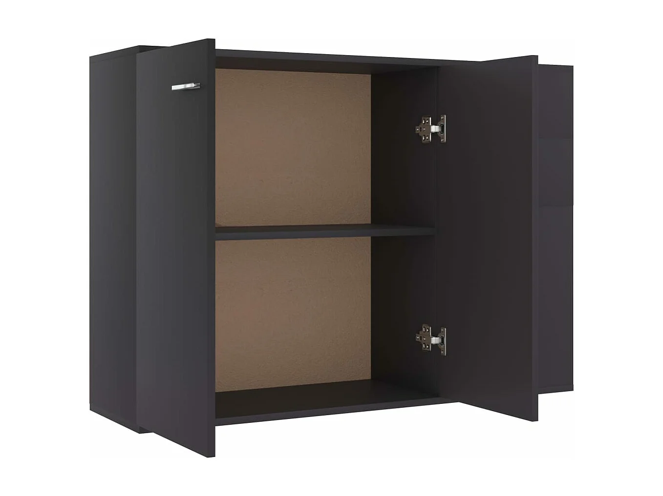 Buffet Gris 105x30x75 cm Bois d’ingénierie FR98747