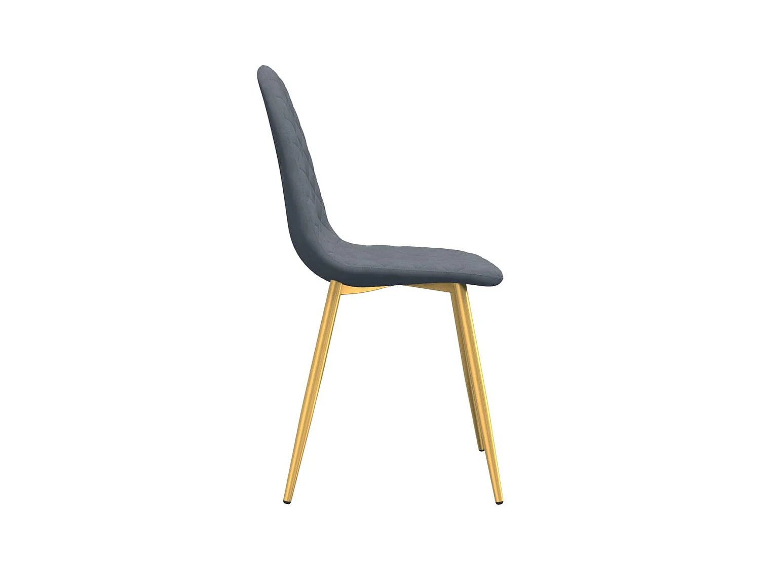 Lot de 6 Chaises à manger vert foncé velours FR91615