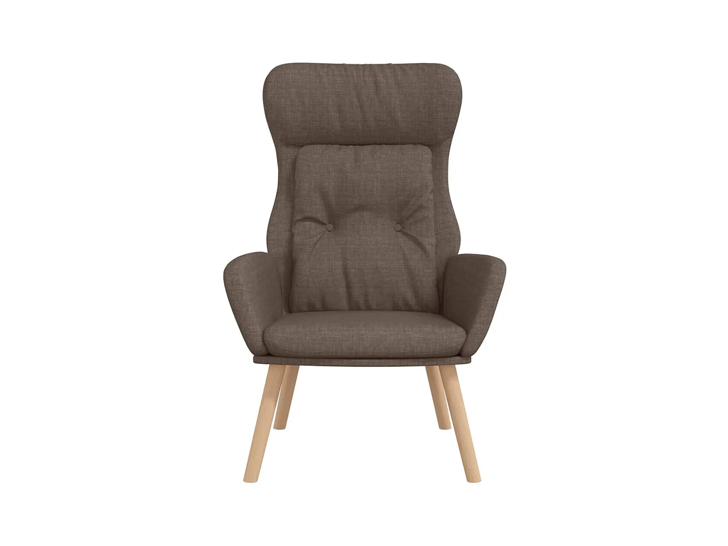 Chaise de relaxation Taupe Tissu FR40093