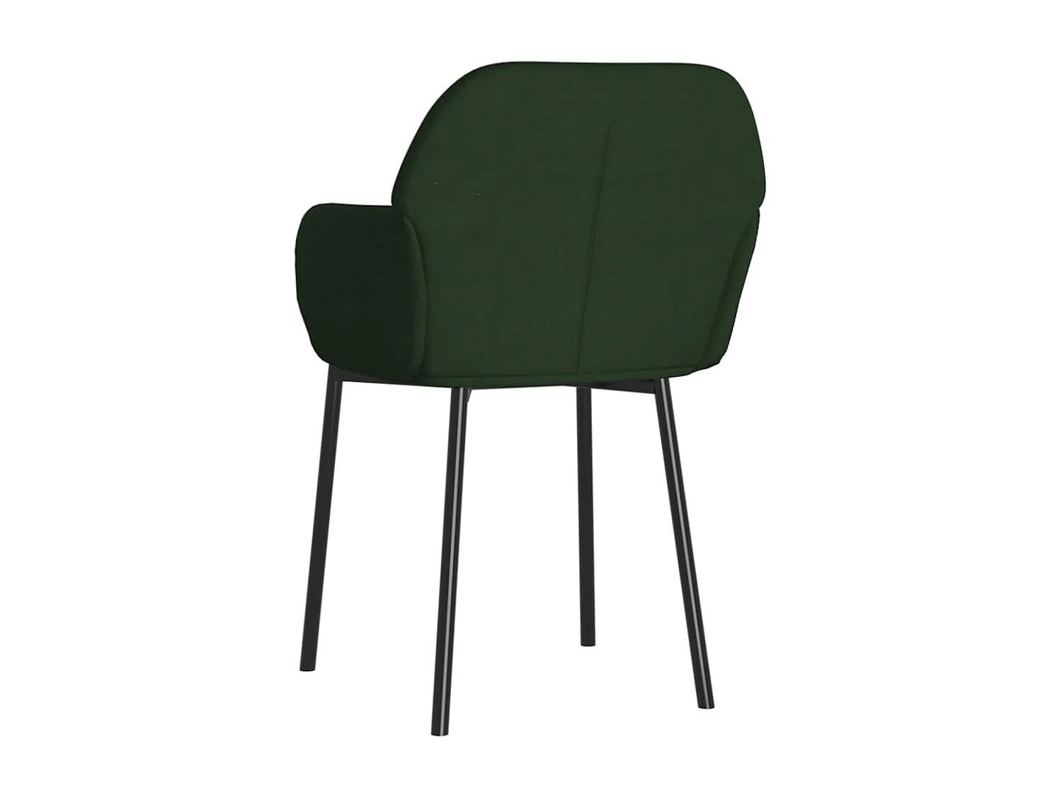 Cadeiras de jantar 2 pcs veludo verde-escuro PT728920