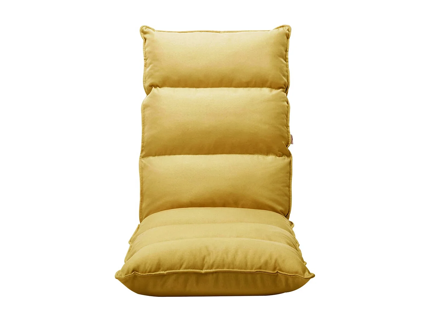 Colchão dobrável tecido amarelo mostarda PT113545