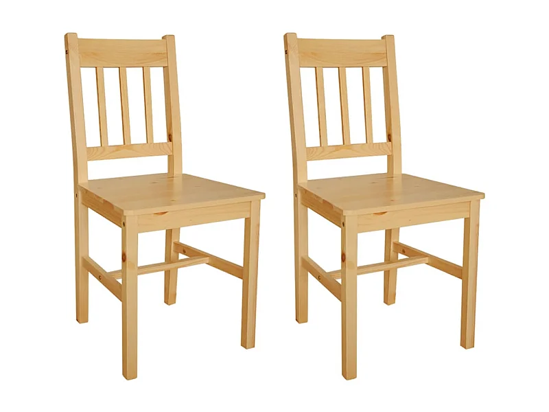 Eetkamerstoelen 2 st grenenhout BE295739