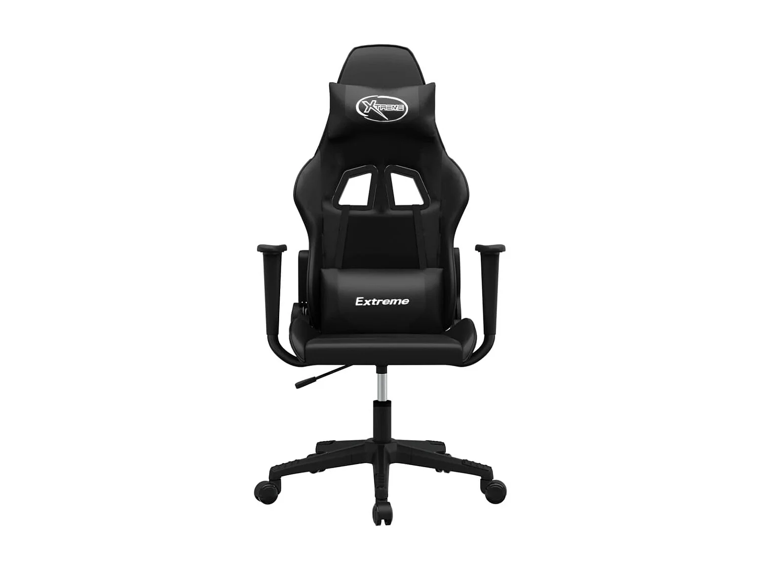 Massage gamestoel kunstleer zwart BE266124