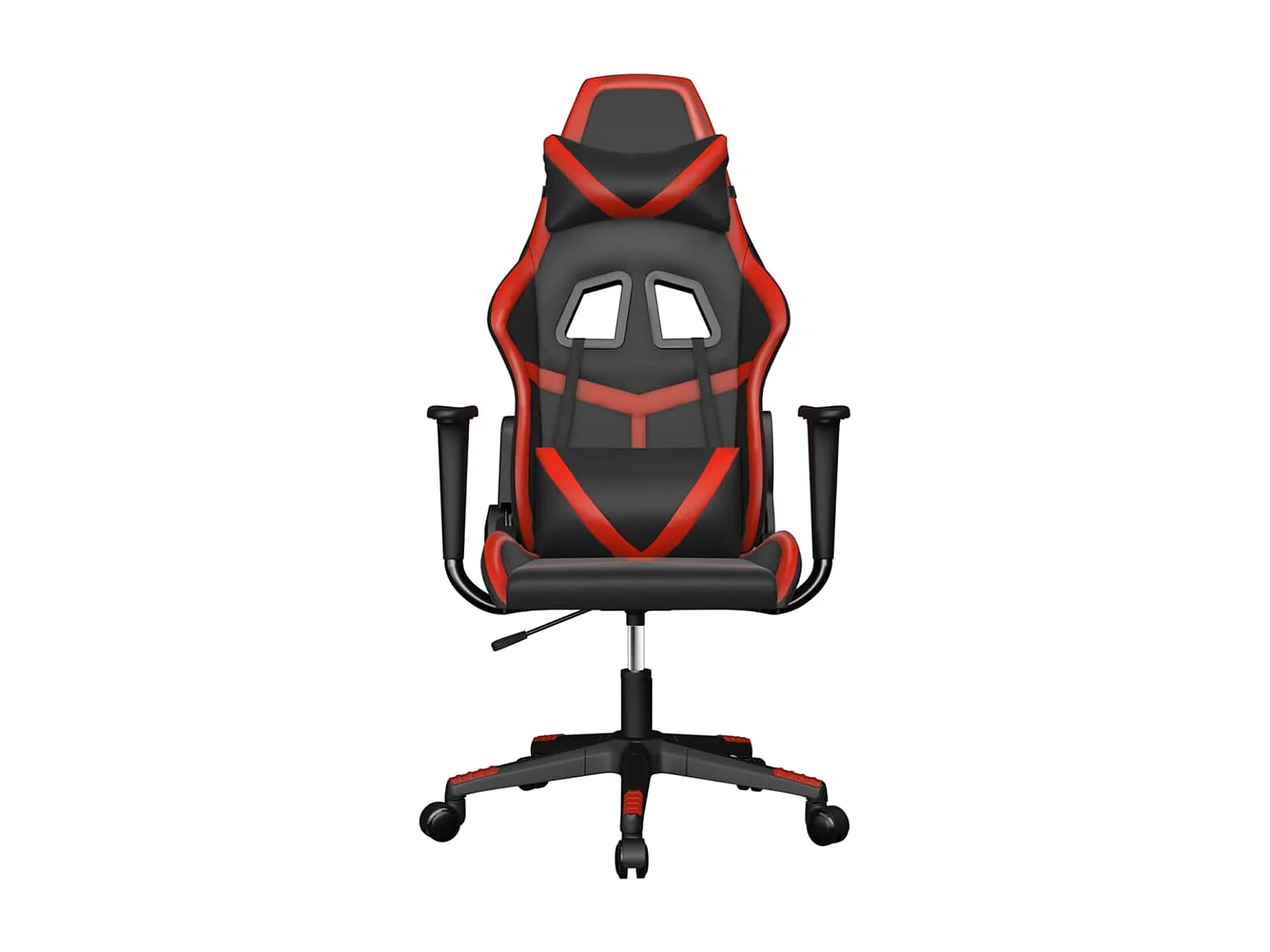 Silla gaming cuero sintético negro y rojo ES316679