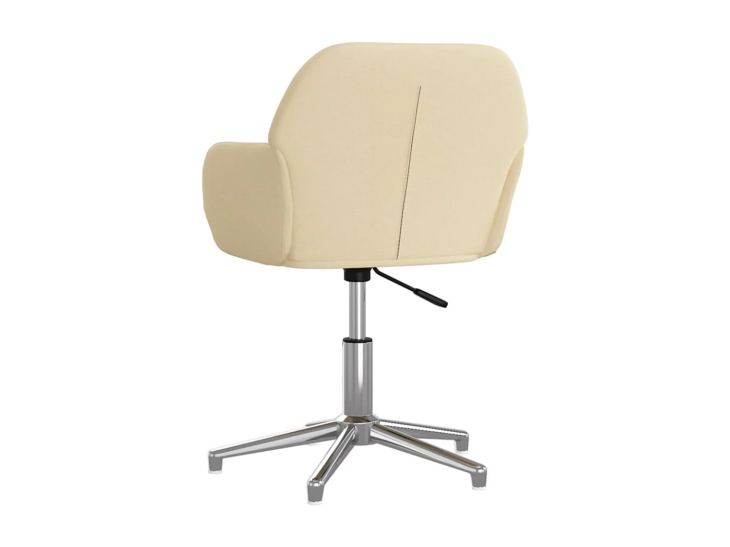 Silla de oficina giratoria tela color crema ES526971