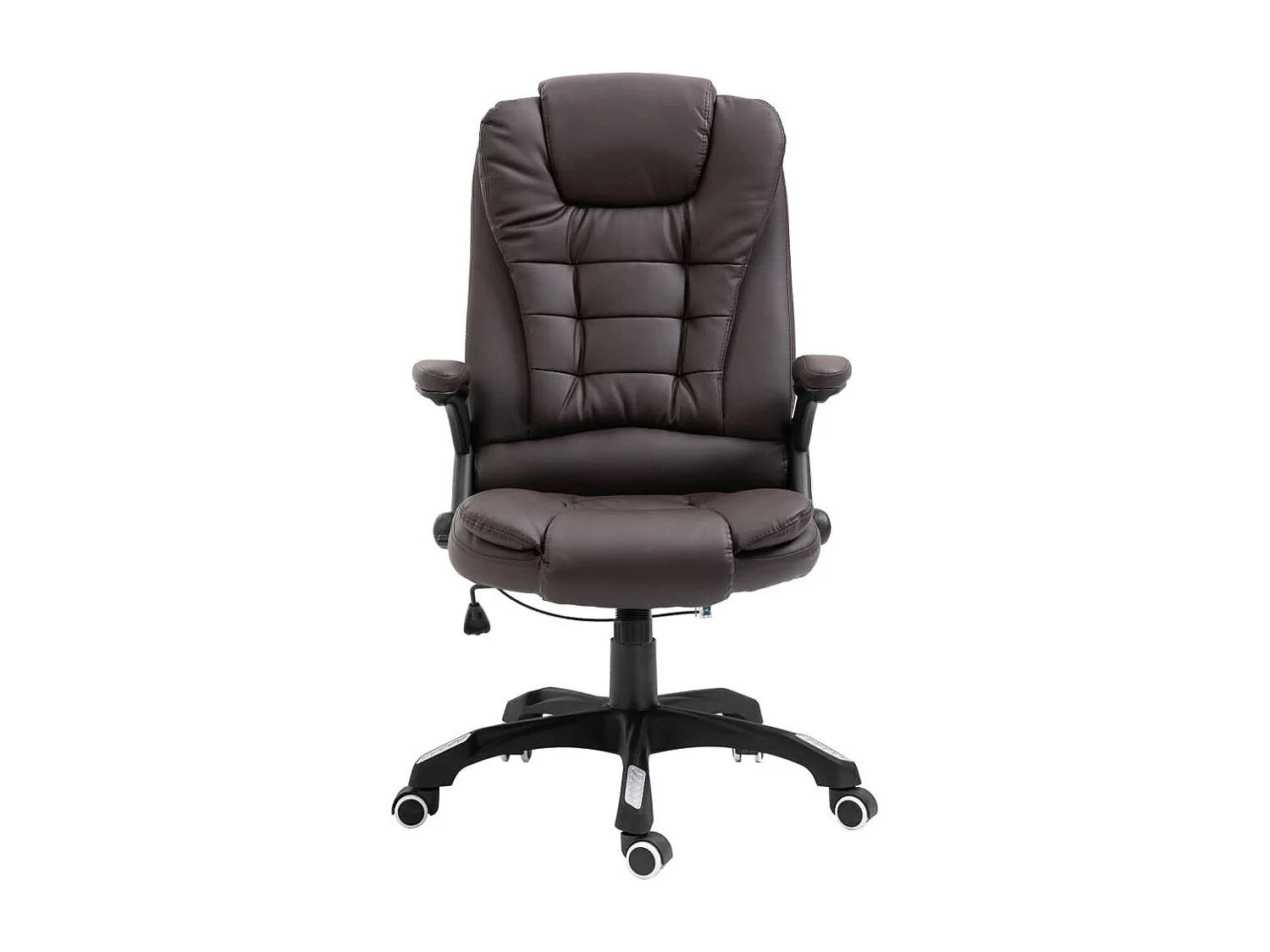 Chaise de bureau Marron Similicuir FR67988