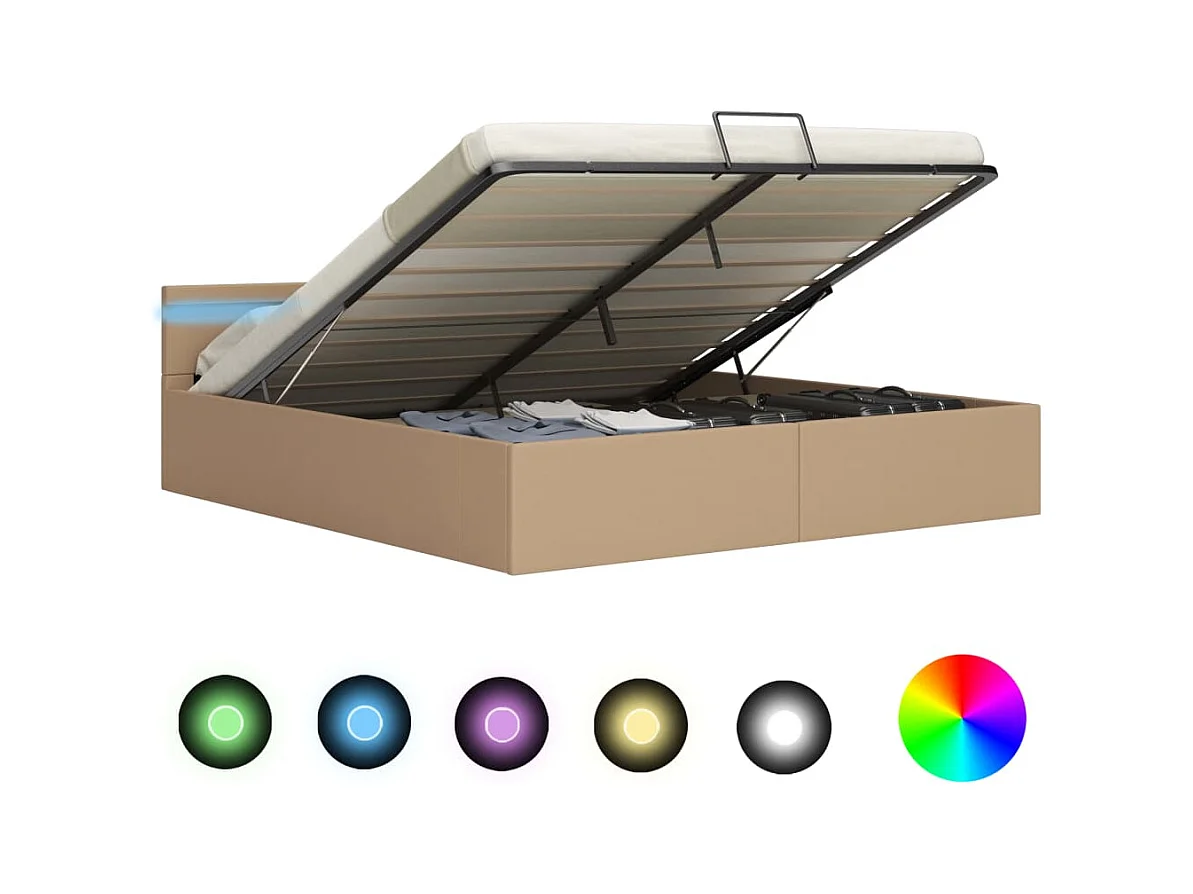 Lit coffreet LED 180x200 cm FR58741