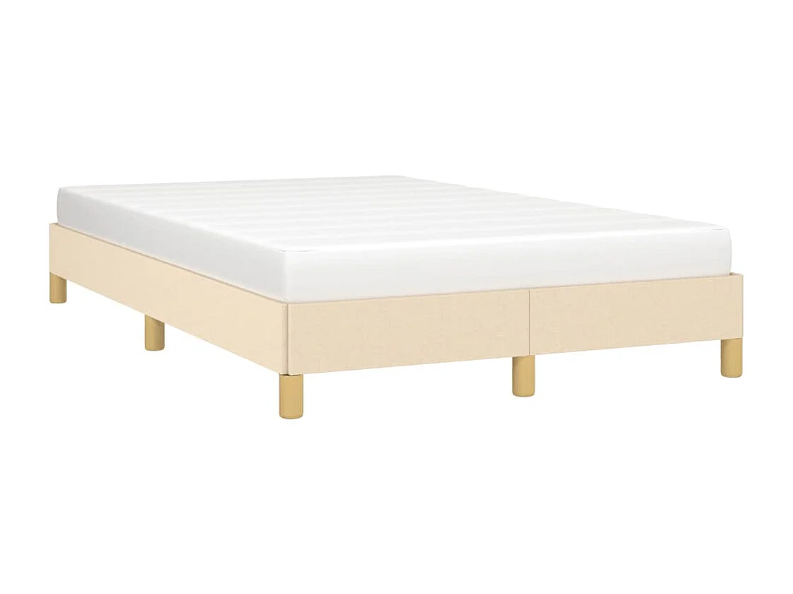 Cama matrimonial- 120x190 cm tela crema ES220073