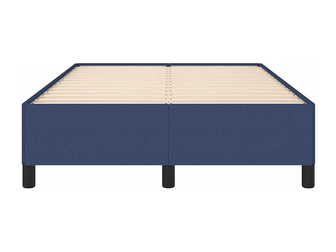 Bedframe stof blauw 120x190 cm BE703705