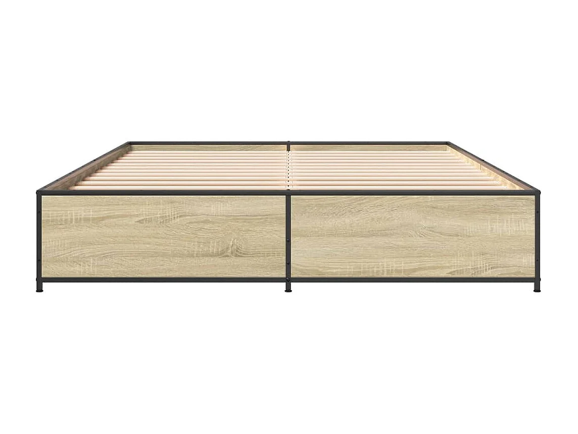 Cama 120x200 cm derivados madeira/metal PT419187