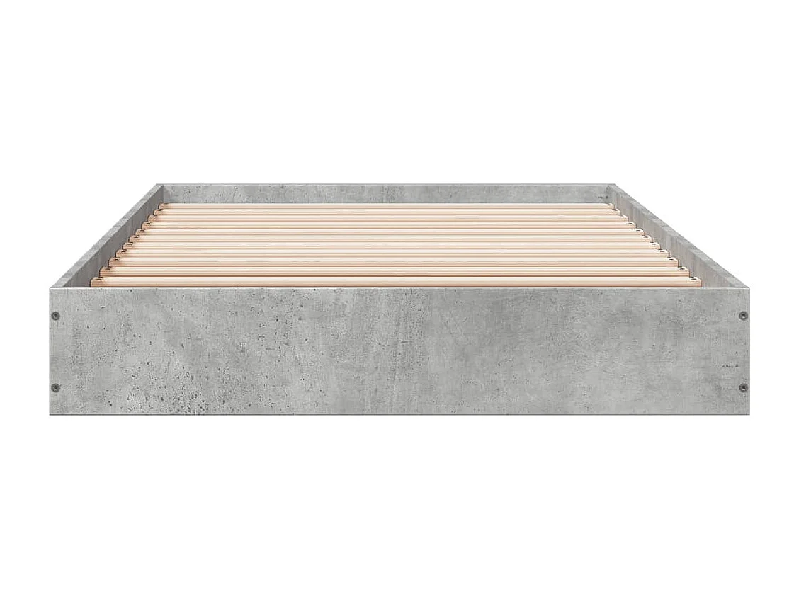 Cama 75x190 cm derivados de madeira cinza cimento PT422125