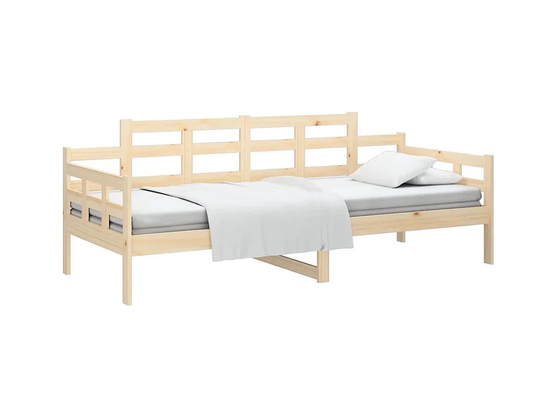 Lit de jour Bois massif de pin 90x200 cm FR28515