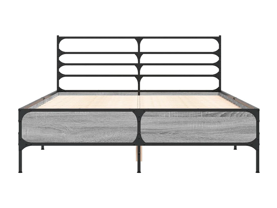 Cama 120x190 cm derivados madeira/metal PT440079
