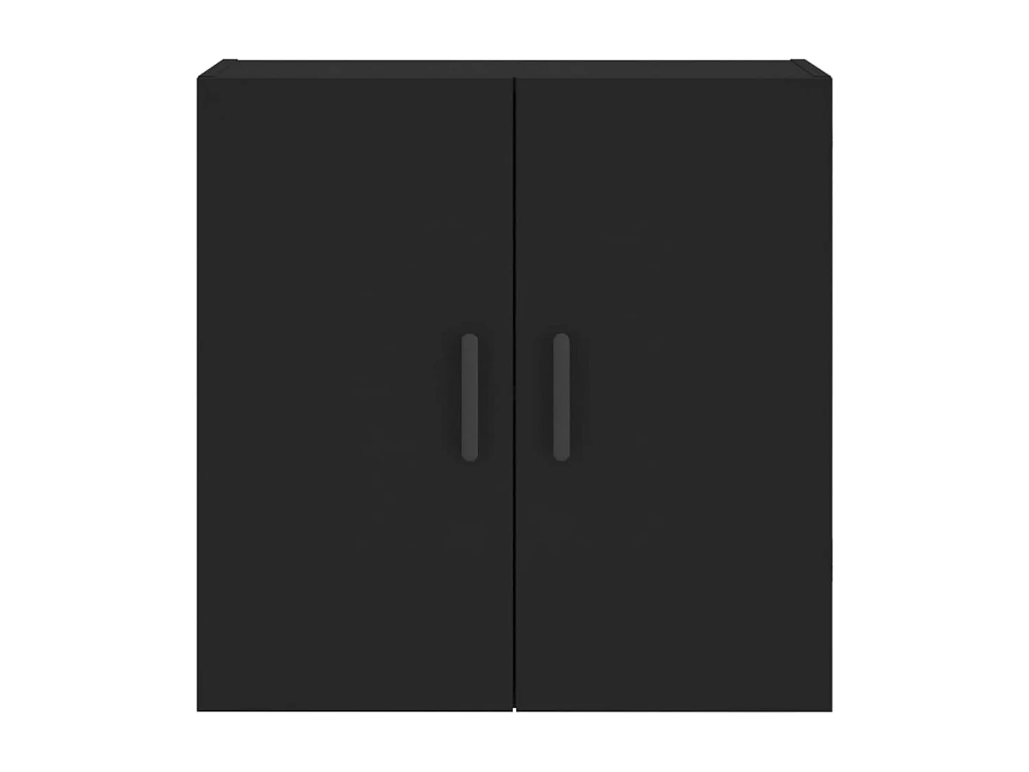 Armoire murale noir 60x31x60 cm bois d'ingénierie FR50729