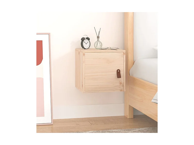 Armário de parede 31,5x30x30 cm madeira de pinho maciça PT898661