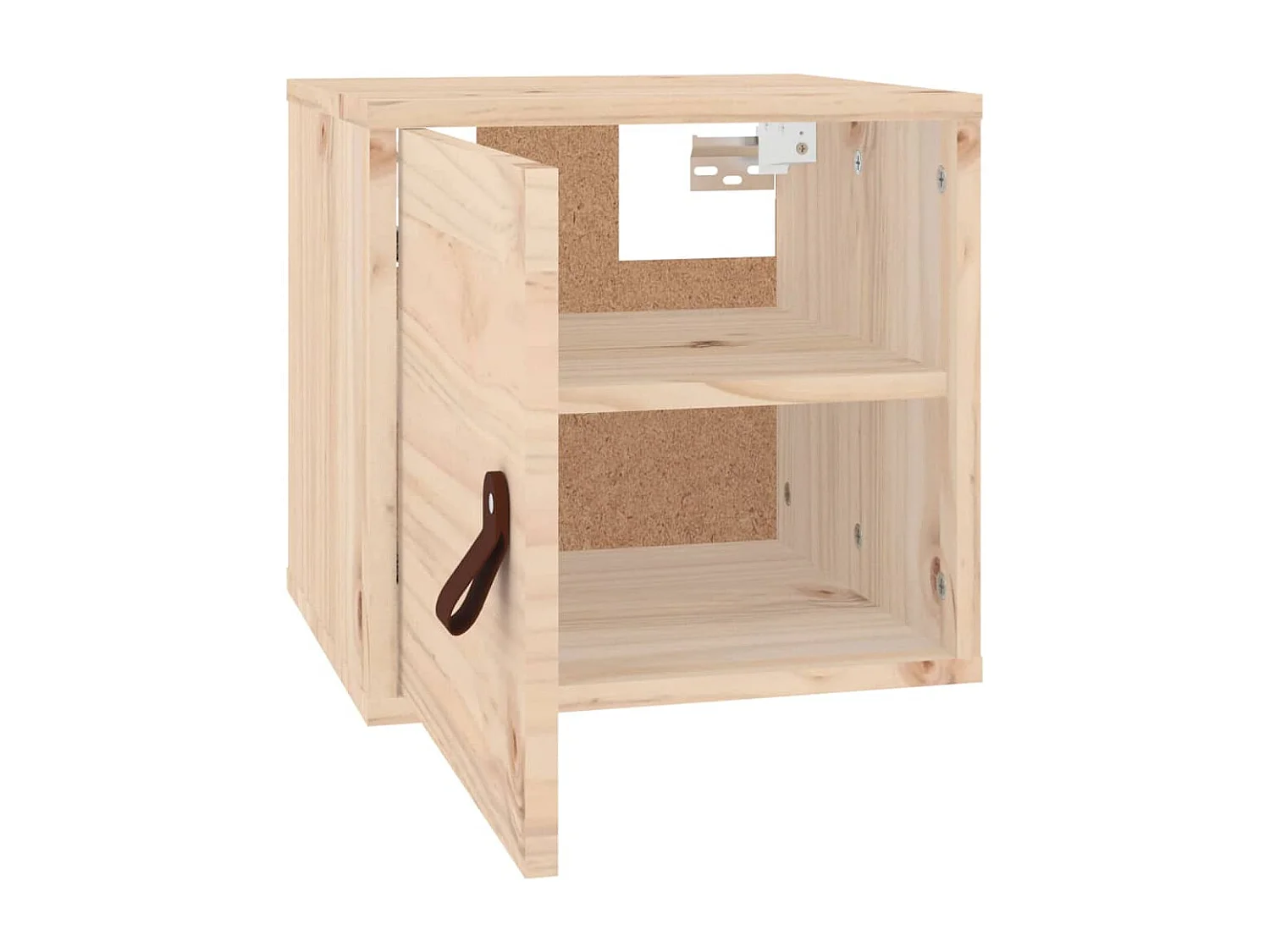 Armoire murale 31,5x30x30 cm Bois de pin massif FR22860