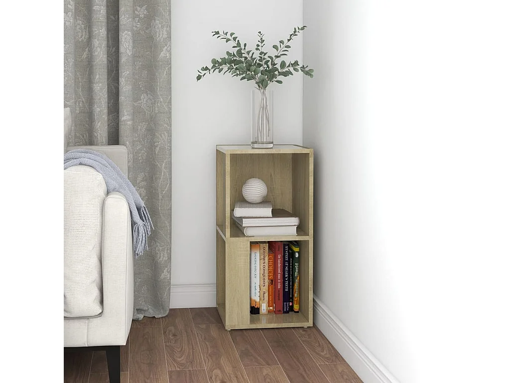 Armoire d'angle Chêne sonoma 33x33x67 cm Bois d'ingénierie FR14491