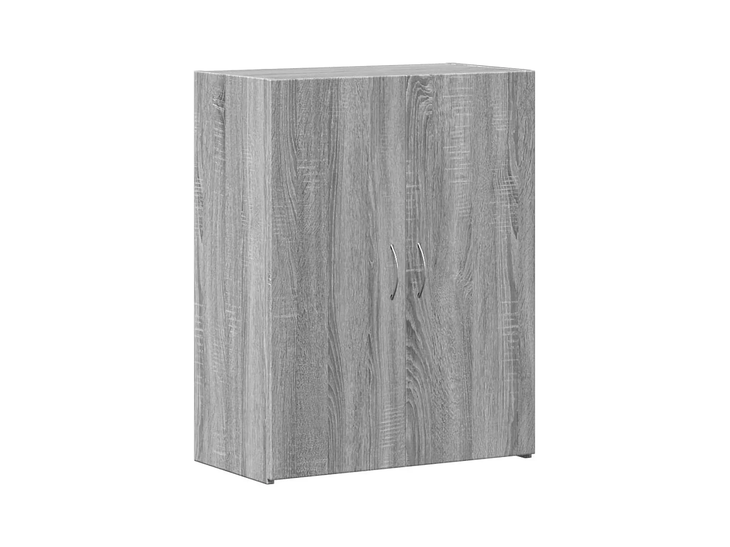 Archiefkast 60x32x77,5 cm bewerkt hout grijs sonoma eiken BE139331