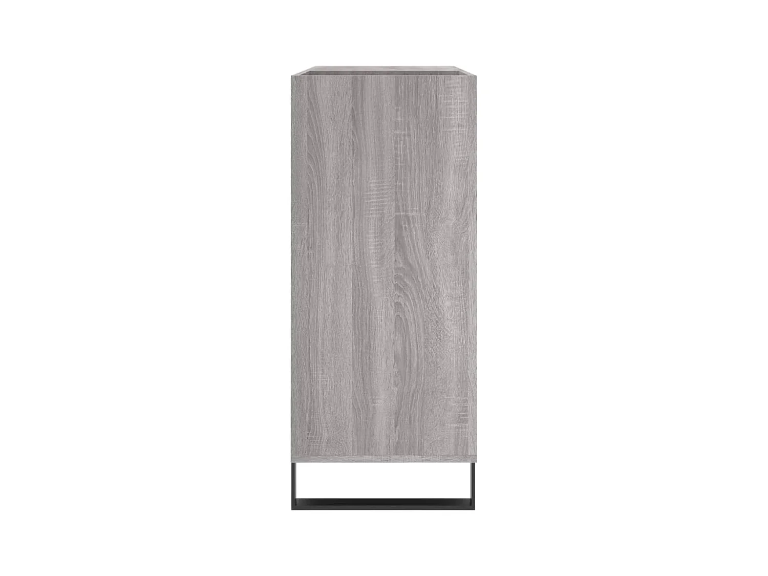 Mueble discos madera contrachapada gris Sonoma 84,5x38x89 cm ES371794