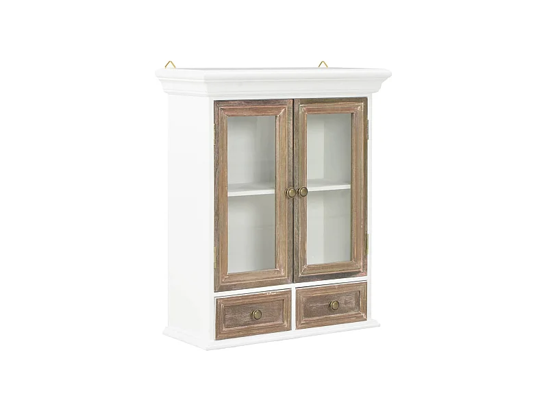 Armoire murale Blanc 49x22x59 cm Bois d'ingénierie FR61717