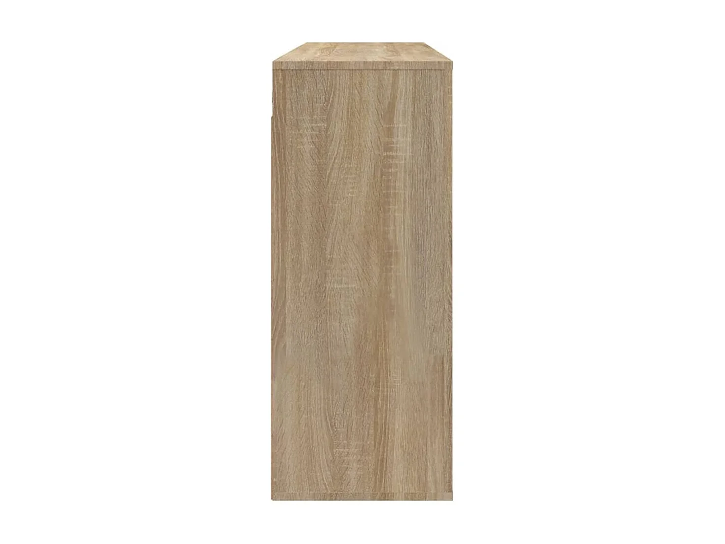 Wandkast 80x33x80 cm bewerkt hout sonoma eikenkleurig BE369924