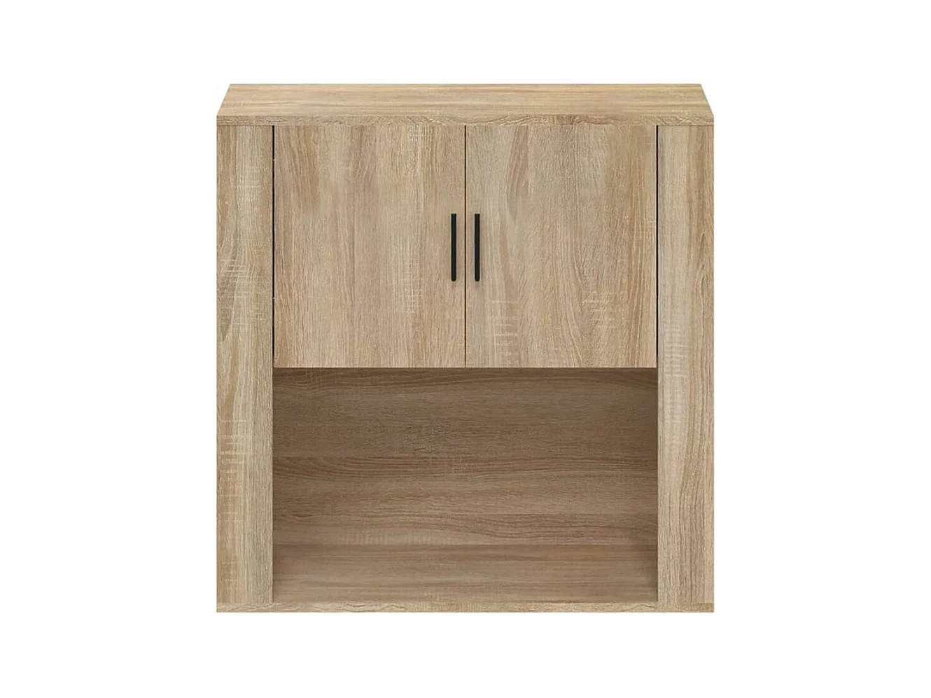 Armoire murale Chêne sonoma 80x33x80 cm Bois d'ingénierie FR98543