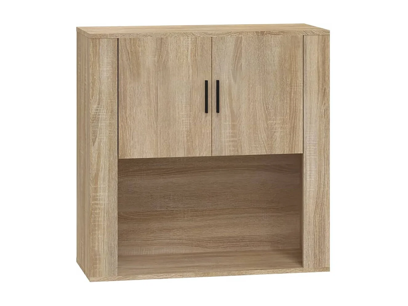 Armoire murale Chêne sonoma 80x33x80 cm Bois d'ingénierie FR98543