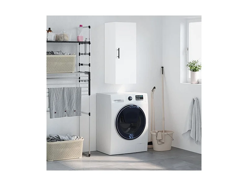 Armário de parede 34,5x34x90 cm branco PT661712