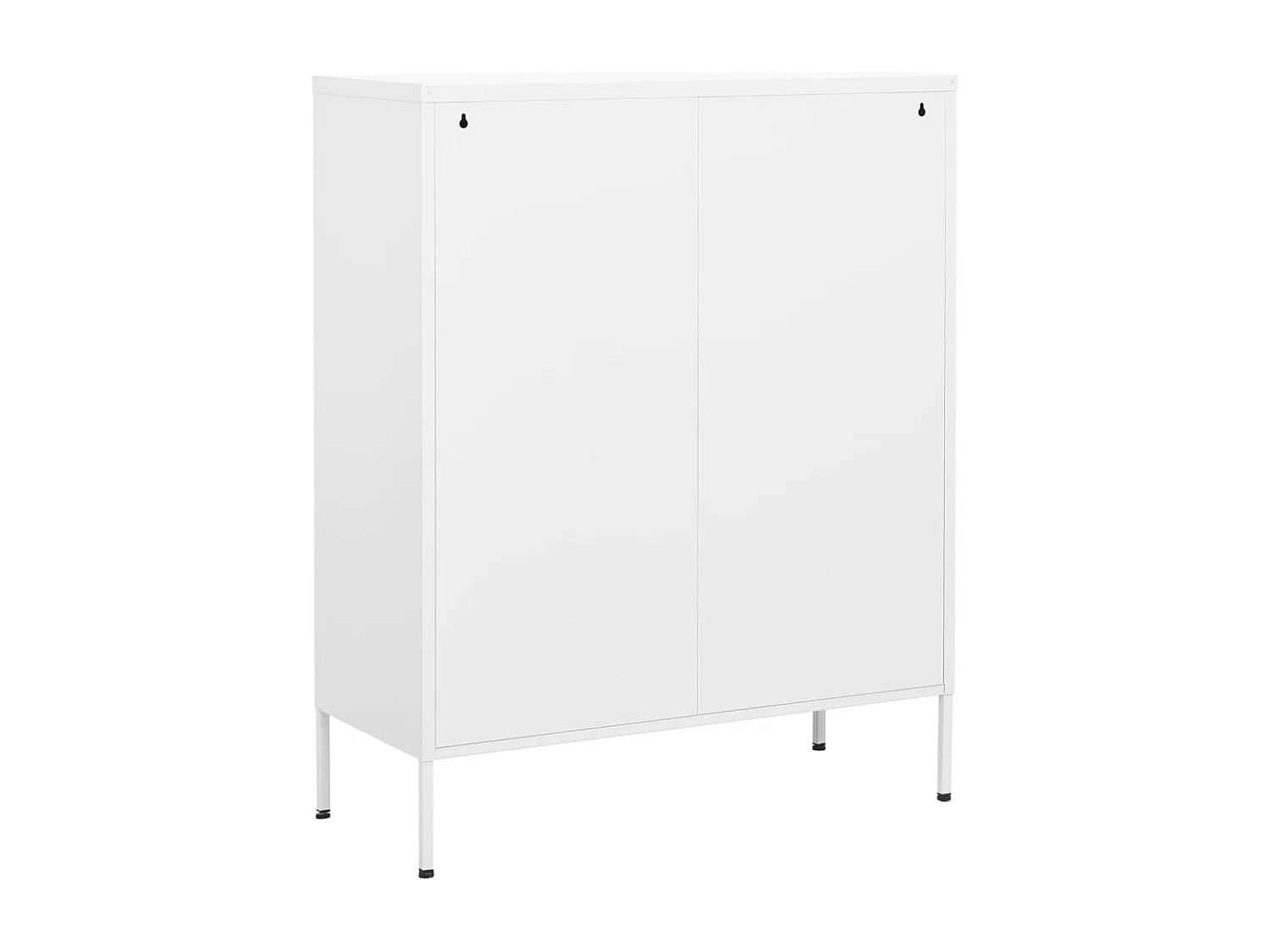 Armoire de rangement Blanc 80x35x101,5 cm Acier FR46515