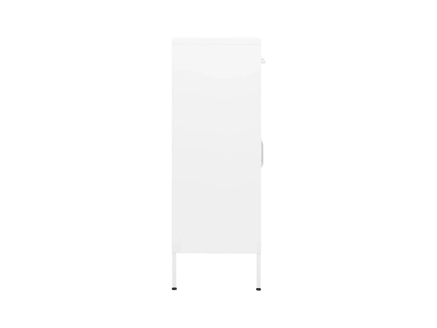 Armoire de rangement Blanc 80x35x101,5 cm Acier FR46515