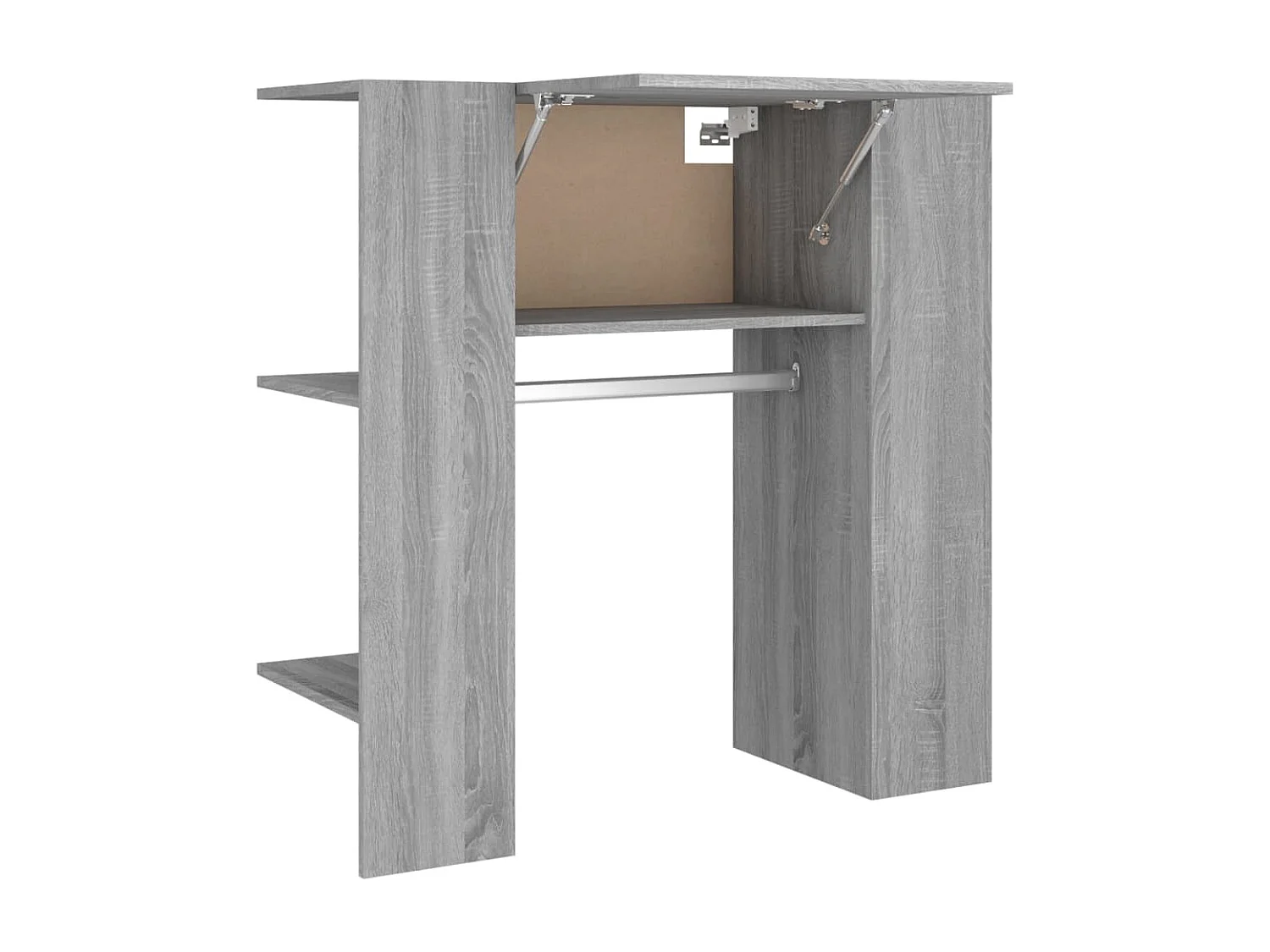 Armoire de couloir Sonoma gris 97,5x37x99 cm Bois d'ingénierie FR15801