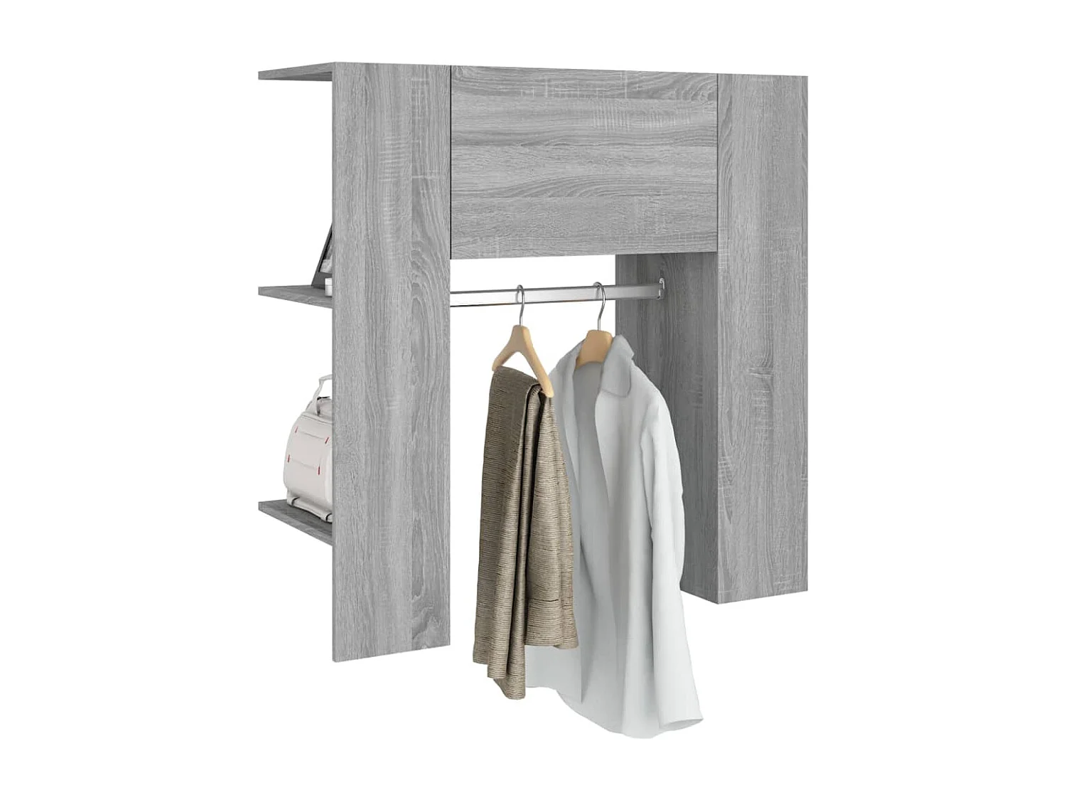 Armoire de couloir Sonoma gris 97,5x37x99 cm Bois d'ingénierie FR15801