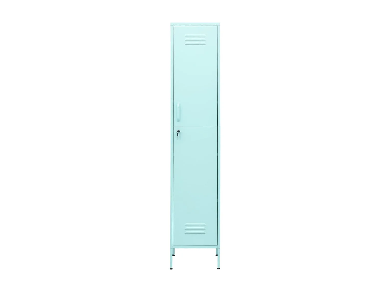 Armoire à casiers Vert menthe 35x46x180 cm Acier FR82023