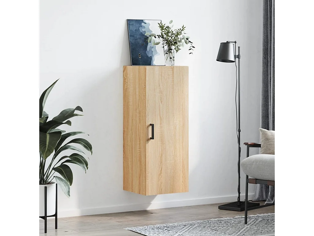 Armoire murale chêne sonoma 34,5x34x90 cm FR28716