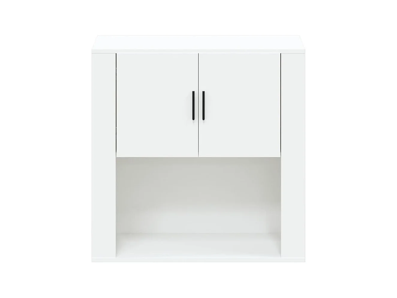 Armoire murale Blanc 80x33x80 cm Bois d'ingénierie FR78912