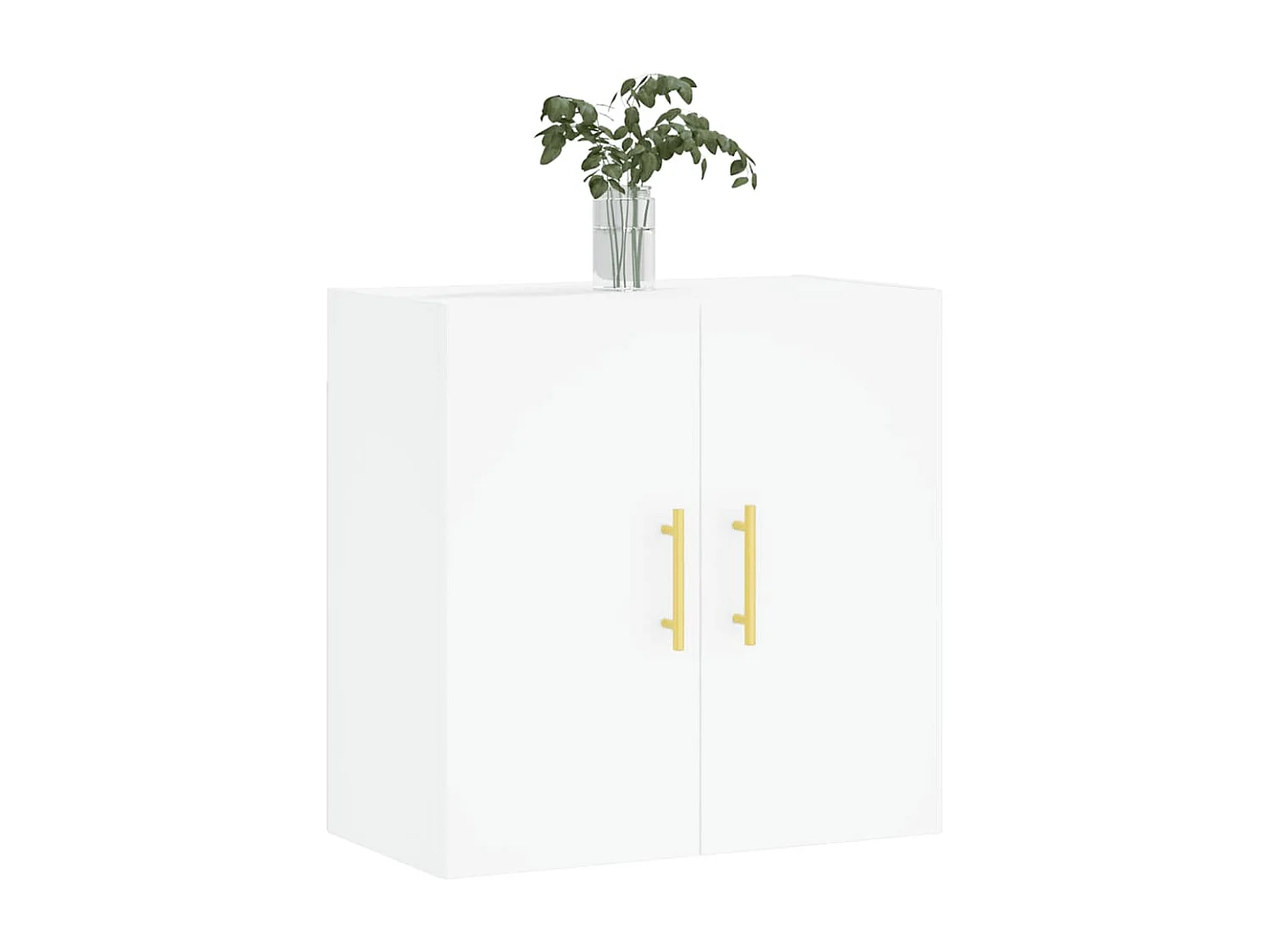 Armário parede 60x31x60 cm derivados de madeira branco PT573575