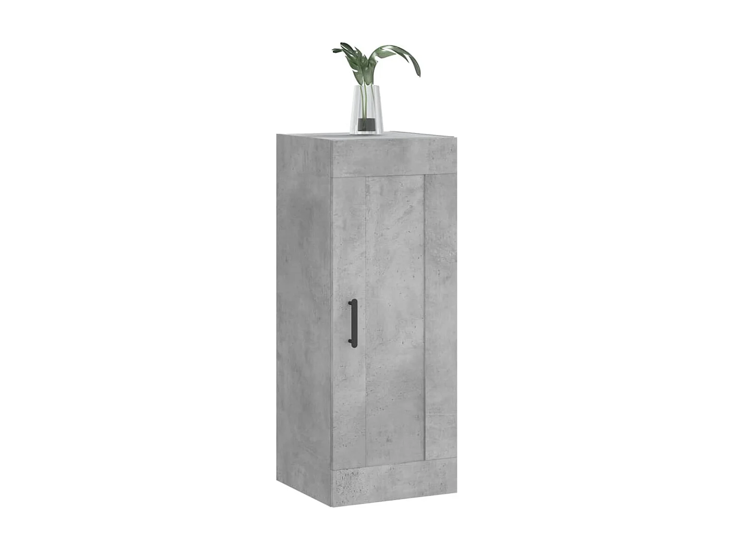 Armoire murale gris béton 34,5x34x90 cm bois d'ingénierie FR68740