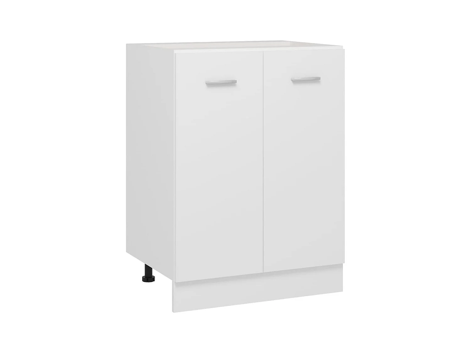 Armoire de plancher Blanc 60x46x81,5 cm Bois d'ingénierie FR15530