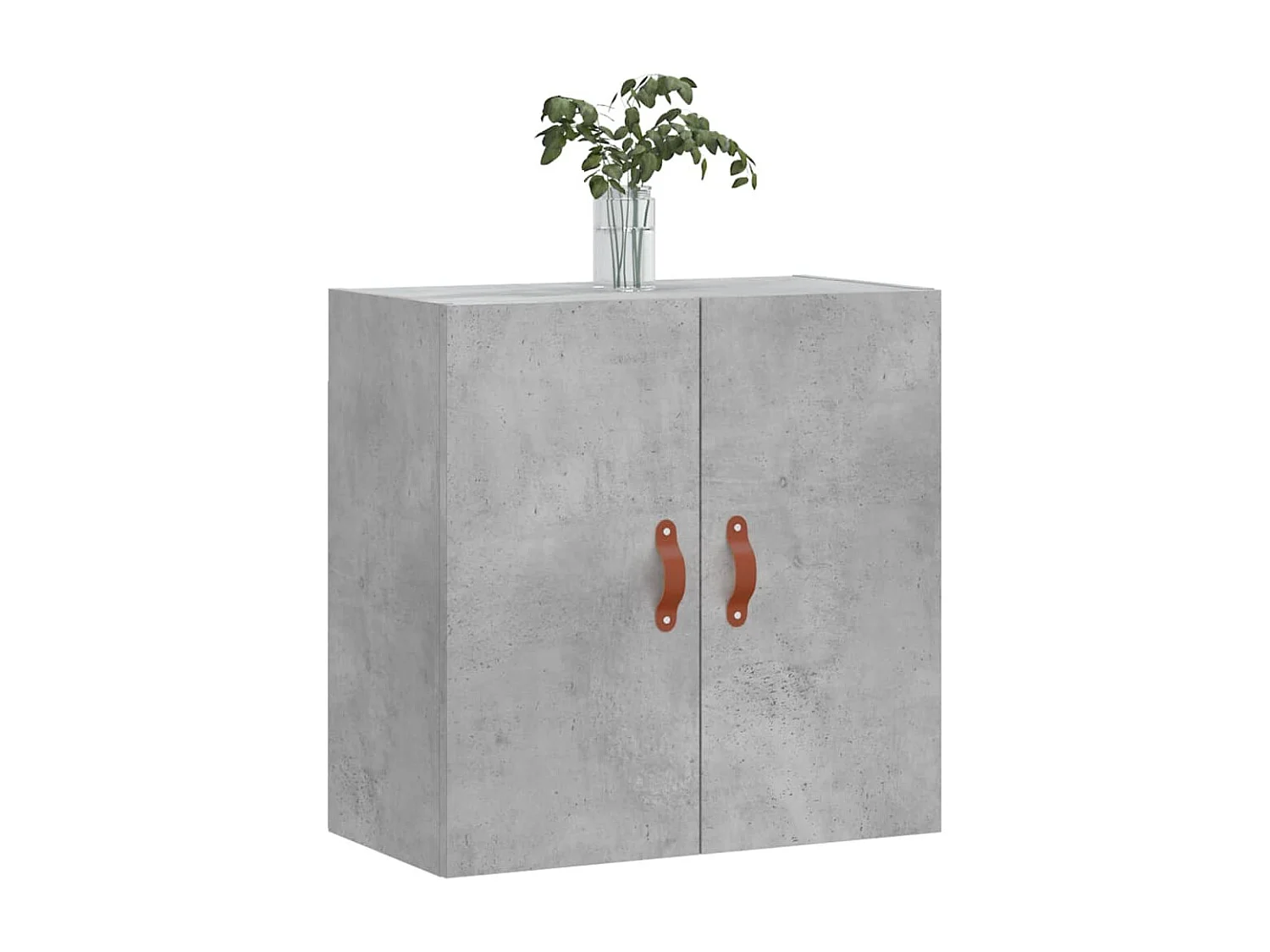 Armoire murale gris béton 60x31x60 cm bois d'ingénierie FR89261