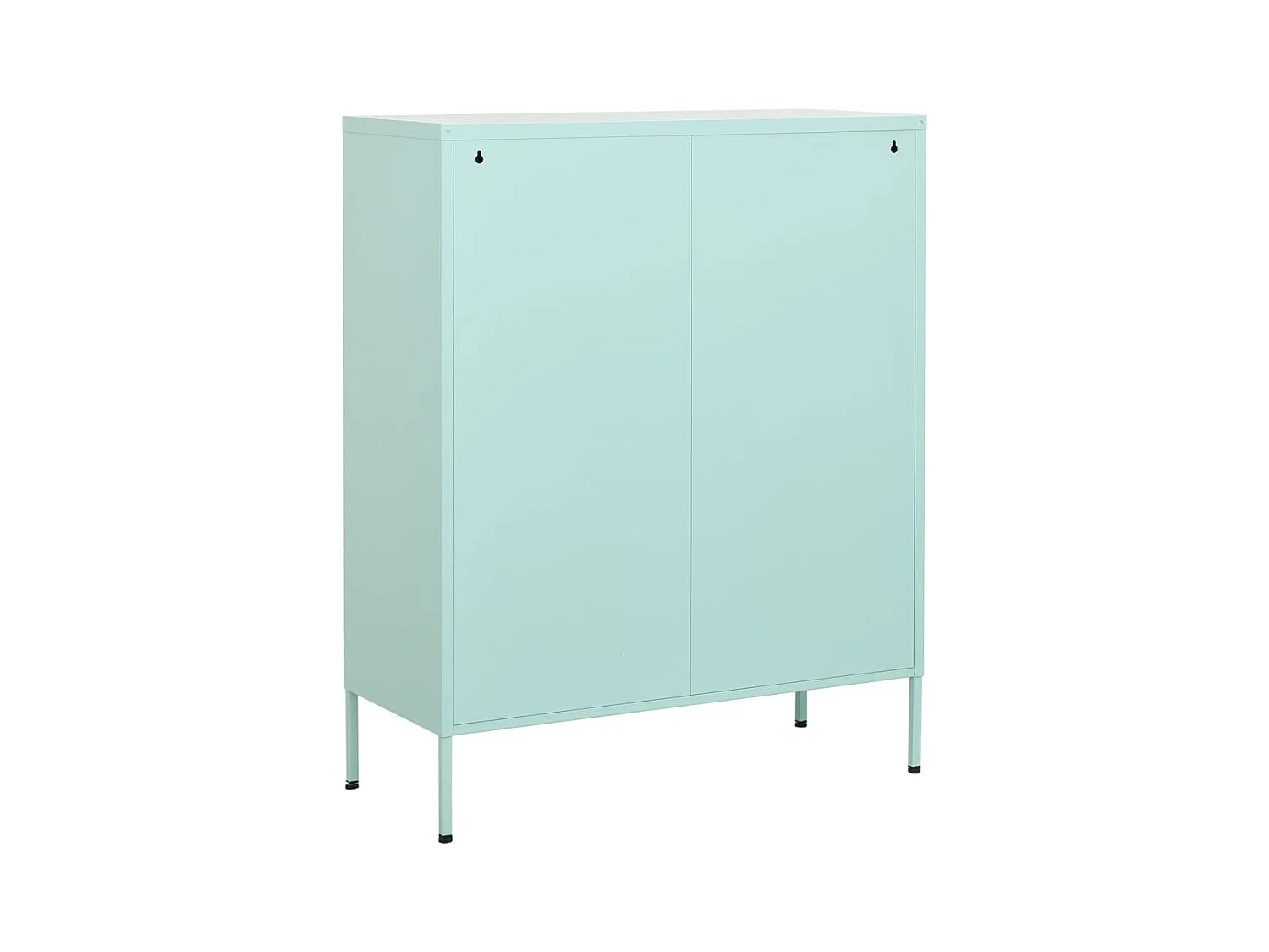 Armoire de rangement Vert menthe 80x35x101,5 cm Acier FR26972