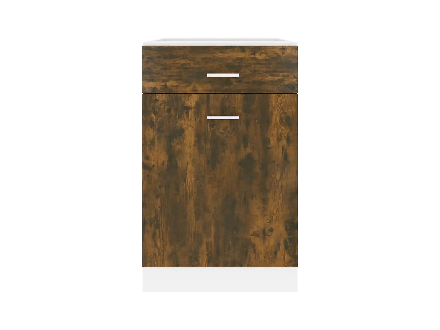 Armário inferior c/ gavetas 50x46x81,5 cm madeira proc. fumado PT435655