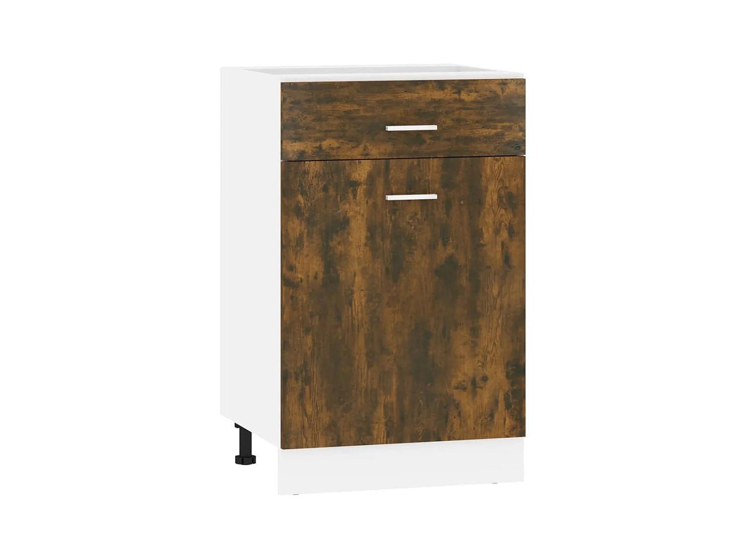 Armário inferior c/ gavetas 50x46x81,5 cm madeira proc. fumado PT435655