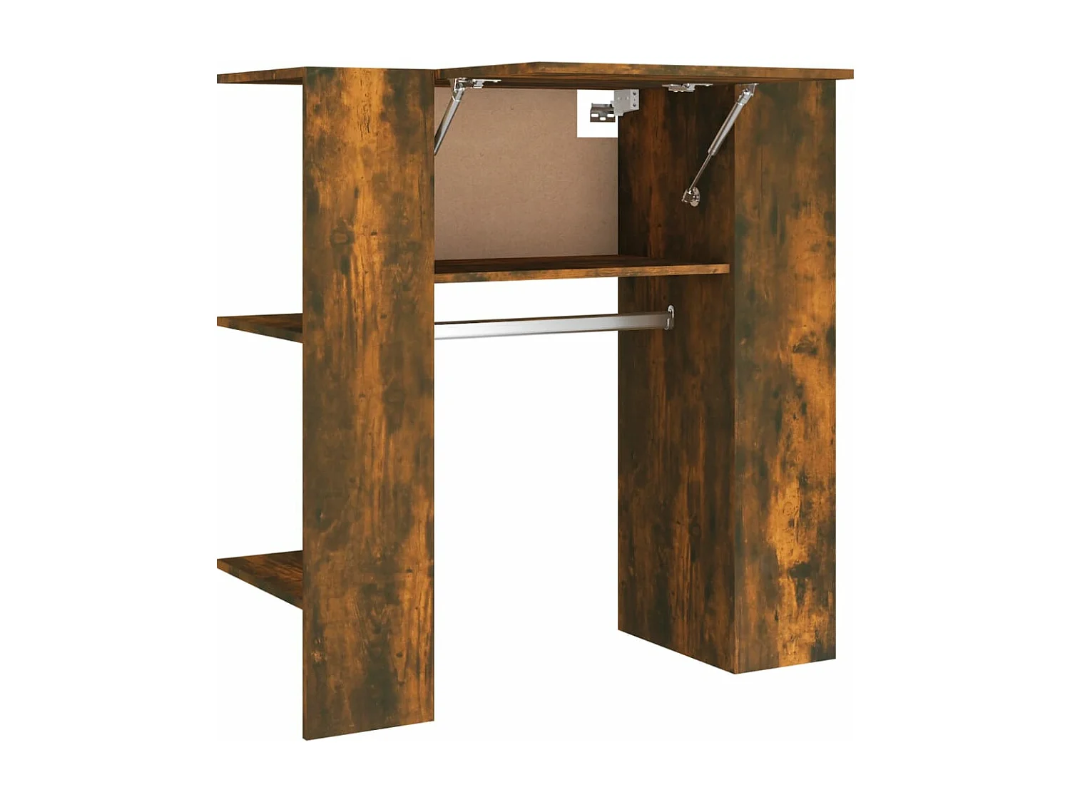 Armoire de couloir Chêne fumé 97,5x37x99 cm Bois d'ingénierie FR16813