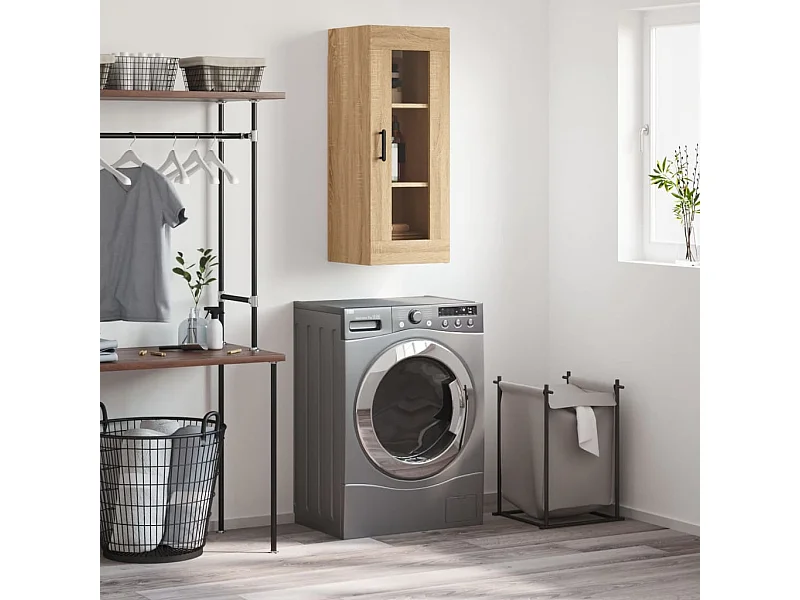 Armoire murale chêne sonoma 34,5x34x90 cm FR94338