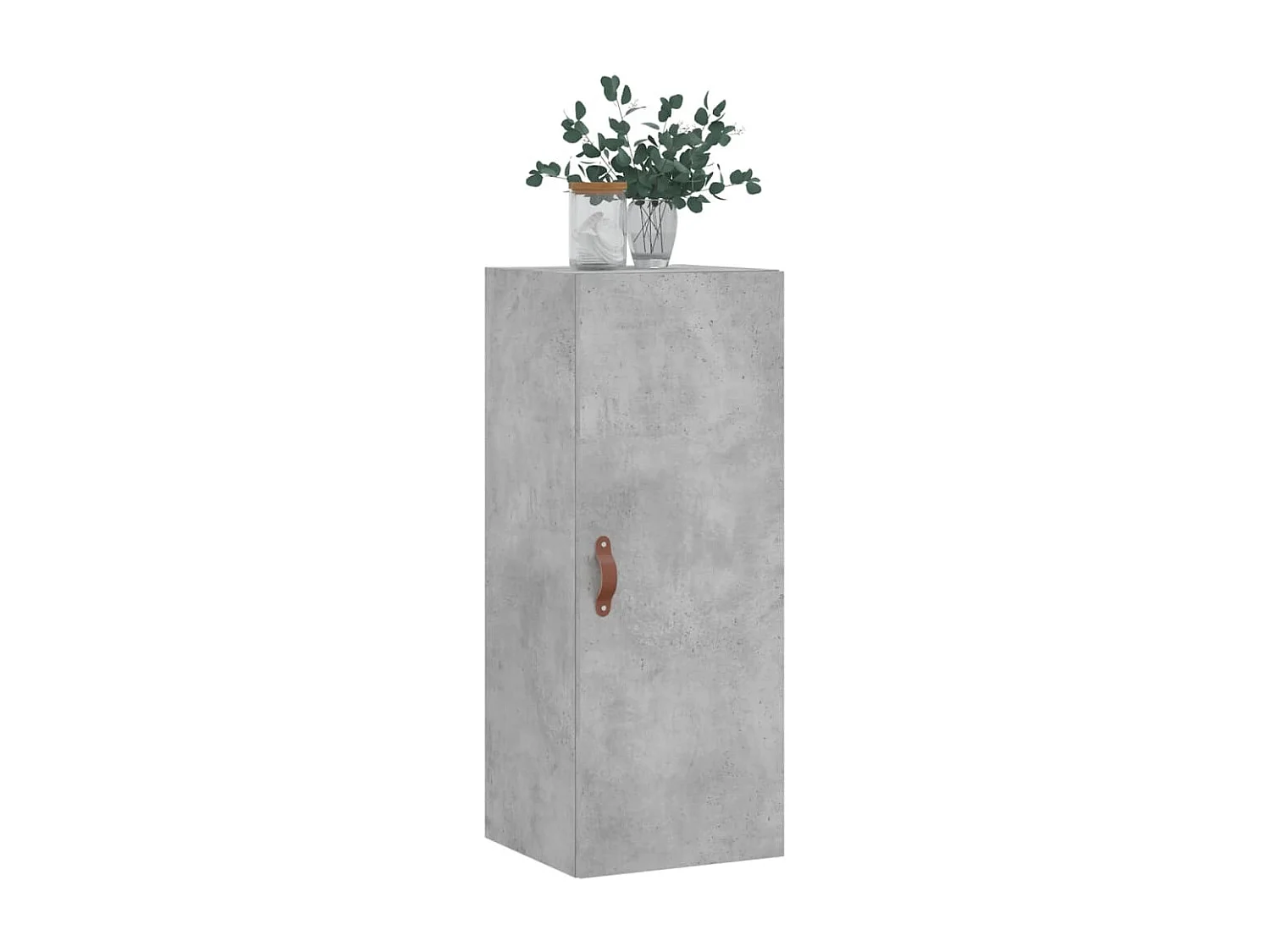 Armoire murale gris béton 34,5x34x90 cm FR34251