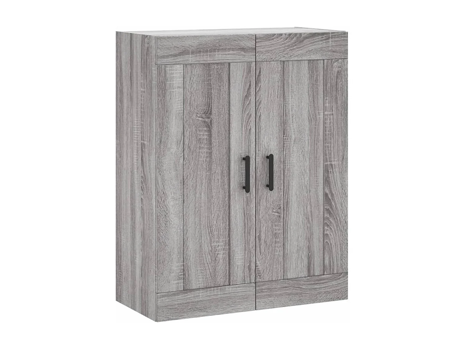 Armoire murale sonoma gris 69,5x34x90 cm bois d'ingénierie FR43531