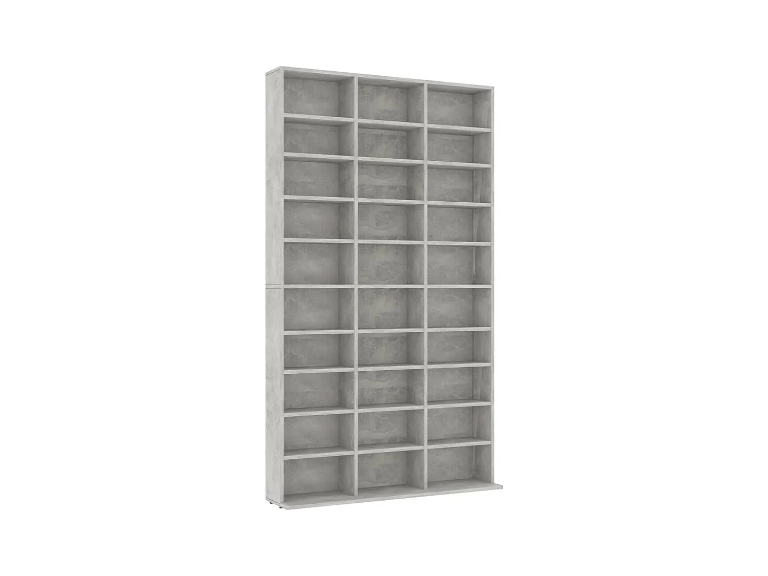 Cd-kast 102x16x177,5 cm bewerkt hout betongrijs BE907083